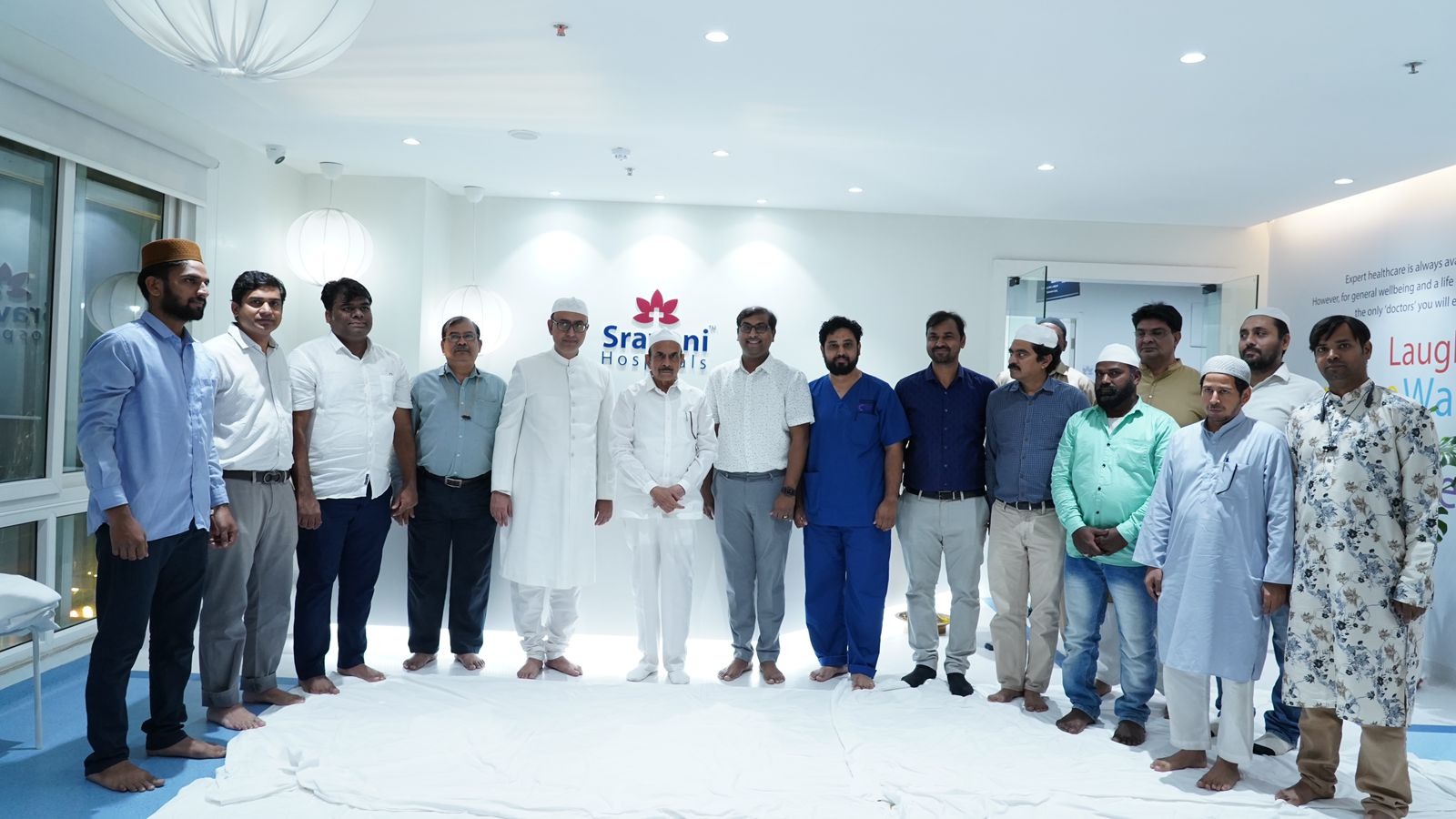 Telangana Home Minister, Janab Mohammed Mohmood Ali, Attends Sravani Hospital’s Iftar Party